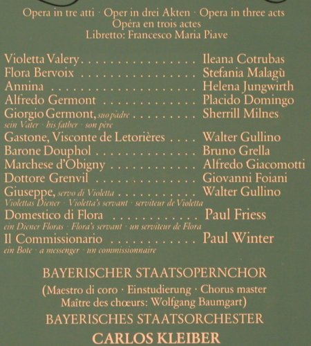 Verdi,Giuseppe: La Traviata, Box, Deutsche Gramophon(2707 103), D, 1977 - 2LP - K592 - 9,00 Euro