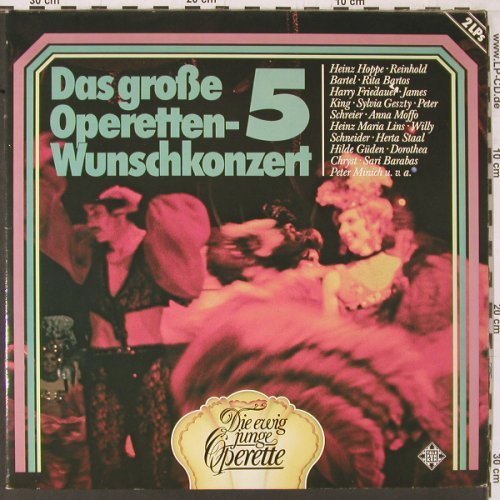 V.A.Das Grosse Operetten -: Wunschkonzert - 5, Foc, Telefunken(6.28485 DP), D, 1979 - 2LP - K628 - 7,50 Euro