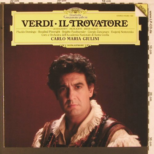 Verdi,Giuseppe: Il Trovatore - Querschnitt, Deutsche Gramophon(415 285-1), D, 1985 - LP - K633 - 6,00 Euro