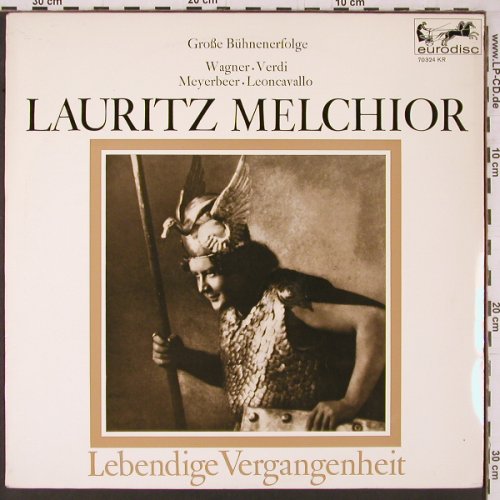 Melchior,Lauritz: Lebendige Vergangenheit, Eurodisc(70 324 KR), D, Mono,  - LP - K652 - 7,50 Euro