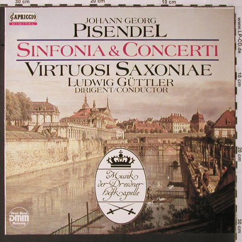 Pisendel,Johann Georg: Sinfonia & Concerti, Capriccio(63 636 5), D, 1989 - LP - K669 - 7,50 Euro