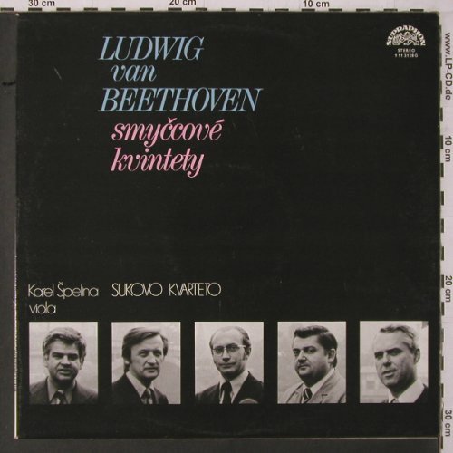 Beethoven,Ludwig van: Smyccoce Kvintety Es dur op.4,op105, Supraphon(1 11 2128 G), CZ, 1977 - LP - K674 - 9,00 Euro