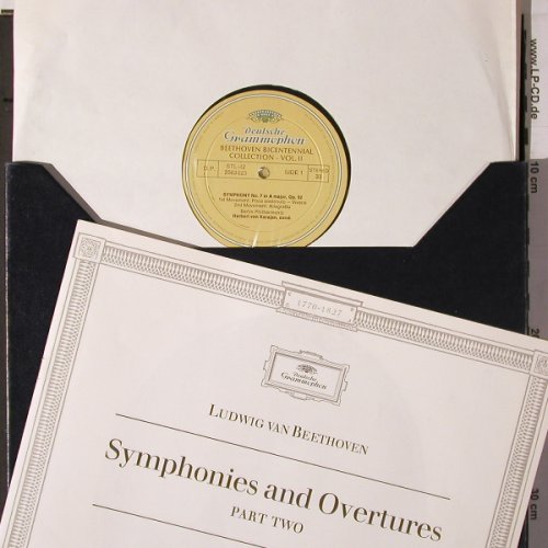 Beethoven,Ludwig van: Symphonies and Overtures Vol.2, Deutsche Grammophon(STL-42), CDN, 1972 - 5LP - K681 - 20,00 Euro