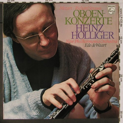 Mozart,Wolfgang Amadeus/R.Strauss: Oboen-Konzerte, Philips(6500 174), NL, 1971 - LP - K741 - 7,50 Euro