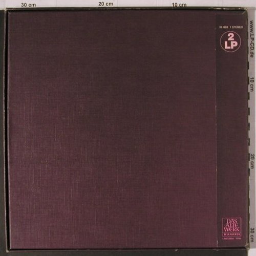 Händel,Georg Friedrich: Das Alexanderfest, Ges.Aufn., engl., Telefunken, Club Ed.(34 863 1), D, Box, 1978 - 2LP - K752 - 9,00 Euro