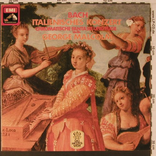 Bach,Johann Sebastian: Italinisches Konzert, Chromatische, EMI(037-02 142), D, m /vg+, 1972 - LP - K785 - 7,50 Euro