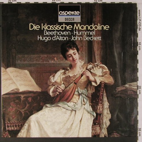 Beethoven,Ludwig van / Hummel: Die klassische Mandoline, Decca Aspekte(6.42139 AH), D, Ri, 1973 - LP - K796 - 7,50 Euro