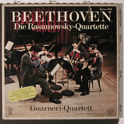 Beethoven,Ludwig van: Rasumowsky-Quartetette, Box, RCA Sonderaufl.(SGR 2146-Z 9219), D,  - 3LP - K806 - 35,00 Euro
