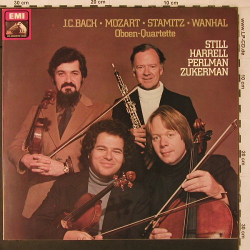 V.A.Oboen-Quartette: J.C.Bach, Mozart,Stamitz, Wanhal, EMI(065-03 833), D, 1981 - LP - K808 - 9,00 Euro