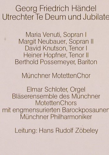 Händel,Georg Friedrich: Utrechter TeDeum und Jubilate,Foc, Orbis / BR(42 467 1), D, 1985 - LP - K839 - 6,00 Euro