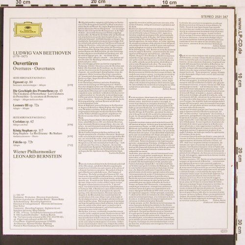 Beethoven,Ludwig van: Ouvertüren, Egmont, Prometheus.., D.Gr.(2531 347), D, Ri, 1981 - LP - K867 - 6,00 Euro