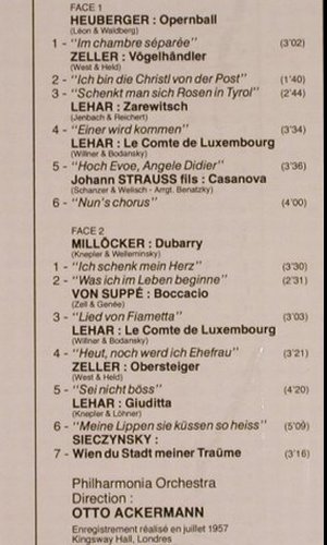 Schwarzkopf,Elisabeth: Airs D'Operettes Viennoises, FS-New, EMI(1004781), F, Ri,  - LP - K882 - 12,50 Euro