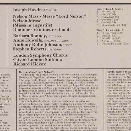 Haydn,Joseph: Nelson Mass, Decca(43 763 2), D,m /vg+, 1985 - LP - K895 - 6,00 Euro