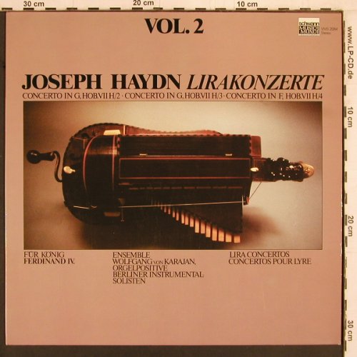 Haydn,Joseph: Lirakonzerte-für KÖnig Ferdinand IV, Schwann(VMS 2084), D, Vol.2, 1980 - LP - K898 - 7,50 Euro