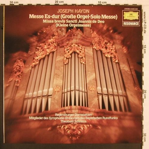 Haydn,Joseph: Messe Es-dur,Große Orgel-Solo Messe, D.Gr. Resonance(2535 448), D, Ri, 1982 - LP - K899 - 7,50 Euro