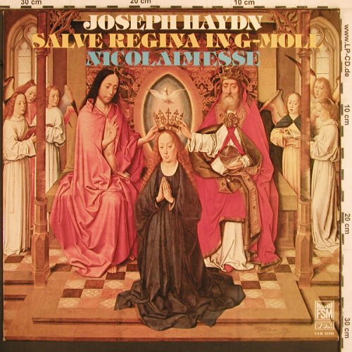 Haydn,Joseph: Salve Regina in g-moll,Nicolaimesse, FSM(FSM 43040), D, 1979 - LP - K905 - 6,00 Euro