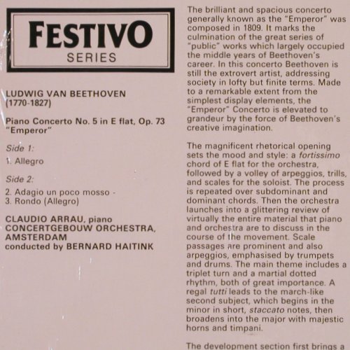 Beethoven,Ludwig van: Klavierkonzert Nr.5, FS-New, Philips(6570 086), NL,  - LP - K921 - 9,00 Euro