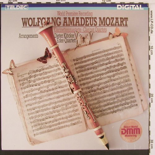 Mozart,Wolfgang Amadeus: Klarinettenquartette op.79 Nr.1,2,3, Teldec(6.43046 AZ), D, 1984 - LP - K923 - 7,50 Euro