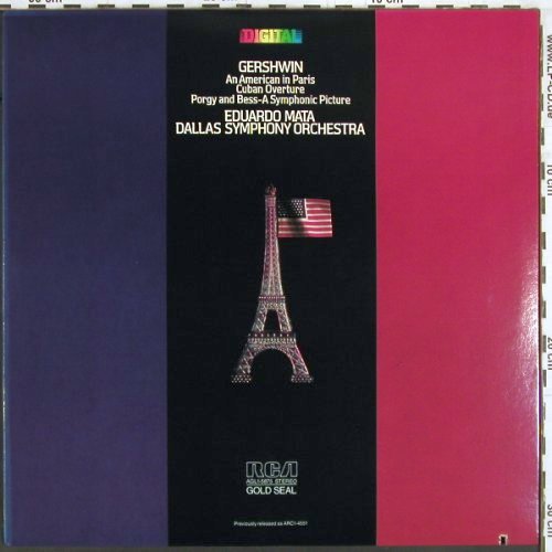 Gershwin,George: An American in Paris, Cuban Overt.., RCA Gold Seal(AGL1-5875), US, co, 1981 - LP - K931 - 7,50 Euro
