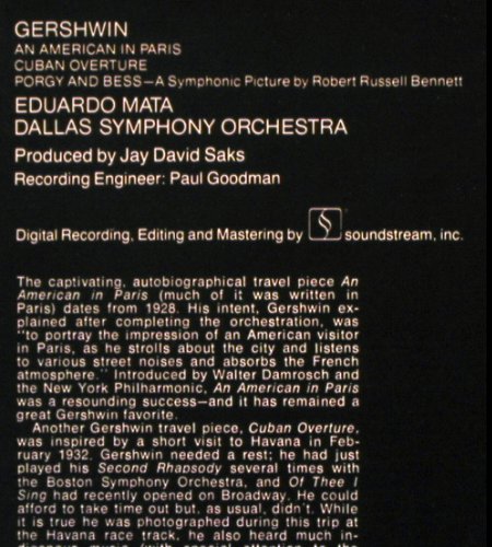 Gershwin,George: An American in Paris, Cuban Overt.., RCA Gold Seal(AGL1-5875), US, co, 1981 - LP - K931 - 7,50 Euro