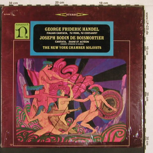 Händel,Georg Fr. / Bodin de Boism..: Italian Cantatas / Cantatas, FS-New, Nonesuch(H-71159), US, 1968 - LP - K966 - 12,50 Euro