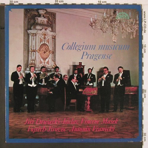 Collegium Musicum Pragense: Druzecky, Masek, Jirovec, Vranicky, Supraphon(1 11 1839 G), CZ, 1976 - LP - K983 - 7,50 Euro