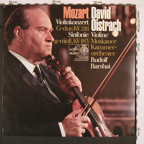 Mozart,Wolfgang Amadeus: Violinkonzerte Nr.3 G-dur /Sinfonie, Orbis / Melodia(77 047), D,  - LP - K999 - 9,00 Euro
