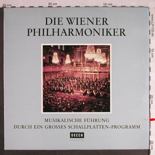 Wiener Philharmoniker: Musikalische Führung Durch.., Decca Exklusiv(SX 21 124-M), D,+Booklet,  - LP - L1184 - 7,50 Euro