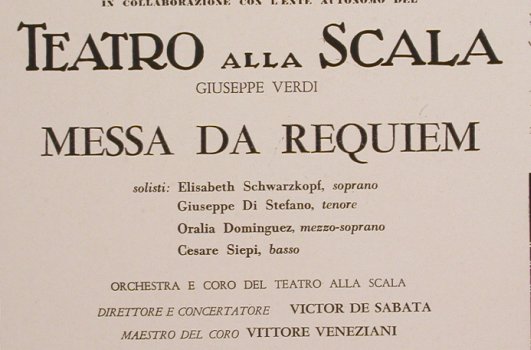 Verdi,Giuseppe: Messa Da Requiem, Box, EMI, EX 165(C 163-00937/38), D,  - 2LP - L1190 - 9,00 Euro