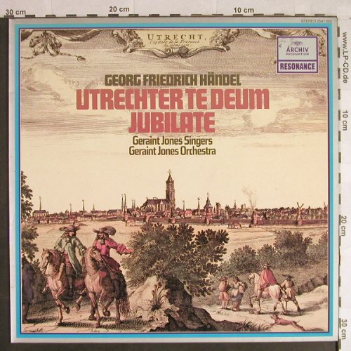 Händel,Georg Friedrich: Utrechter TeDeum / Jubilate, Archiv(2547 022), D, Ri, 1958 - LP - L1192 - 6,00 Euro