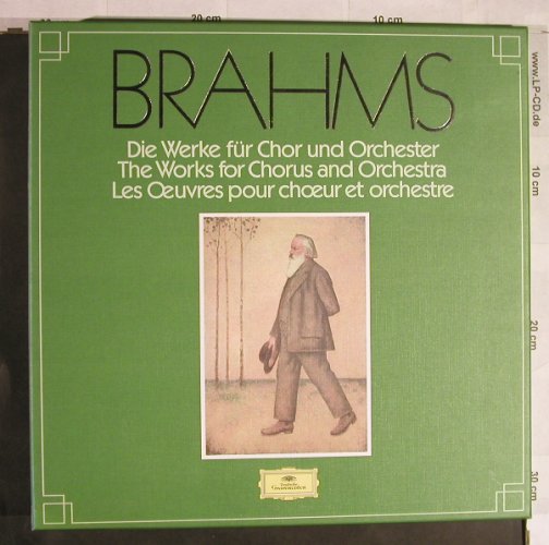 Brahms,Johannes: Die Werke für Chor & Orch., Box, D.Gr.(2741 019), D, 1983 - 4LP - L1202 - 14,00 Euro