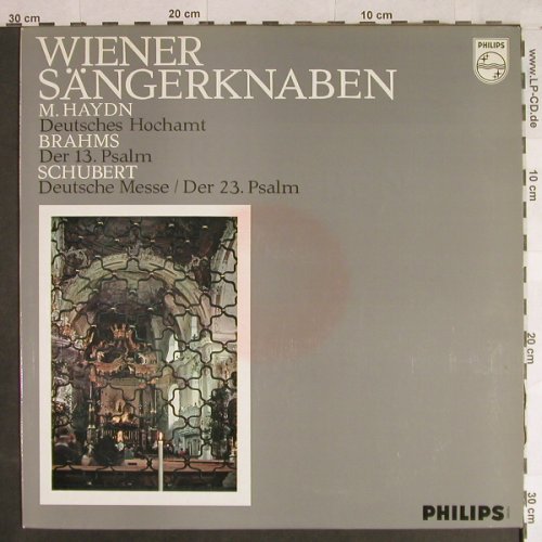 Wiener Sängerknaben: M.Haydn, Brahms, Schubert, Philips(A 02355 L), NL, Mono,  - LP - L1214 - 9,00 Euro