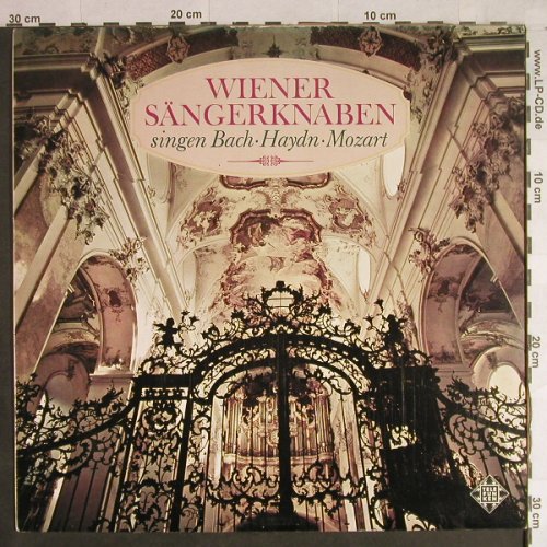 Wiener Sängerknaben: Singen Bach,Haydn,Mozart-wh.Muster, Telefunken(SLT 43 105-B), D,  - LP - L1254 - 7,50 Euro