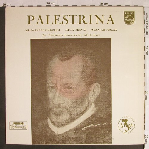 Palestrina,Giovani Pierluigi da: Missa Papae Marcelli, Philips(A 00272 L), NL, Mono,  - LP - L1262 - 7,50 Euro
