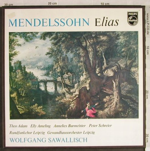 Mendelssohn Bartholdy,Felix: Elias, Box, Philips(802 889/91 LY), NL,  - 3LP - L1265 - 15,00 Euro