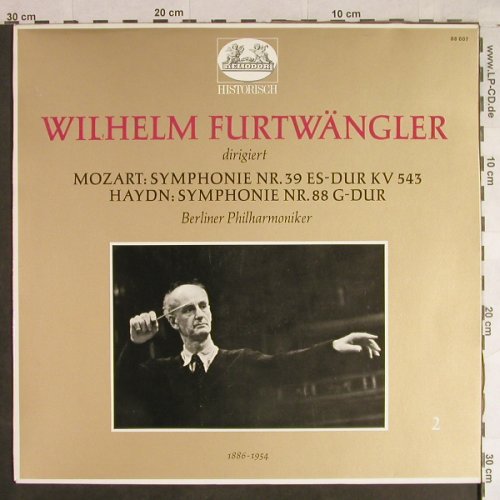Furtwängler,Wilhelm: Mozart:Symph.Nr.39/Haydn:Symph.88, Heliodor(88 007), D, 1961 - LP - L1334 - 6,00 Euro
