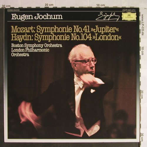 Mozart,Wolfgang Amadeus / Haydn: Symphonie No.41Jupiter/No.104London, D.Gr.(2543 531), D, Ri,  - LP - L1367 - 6,00 Euro