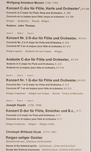 Nicolet,Aurele: Flötenkonzerte(1960-1962), Box, Telefunken(TK 1150871-2), D, 1971 - 2LP - L1391 - 12,50 Euro