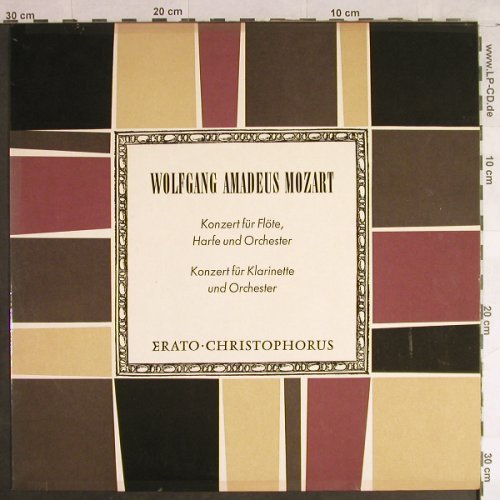 Mozart,Wolfgang Amadeus: Konzerte für Flöte/Harfe/Klarinette, Christophorus(CGLP 75 743), D,  - LP - L1406 - 7,50 Euro