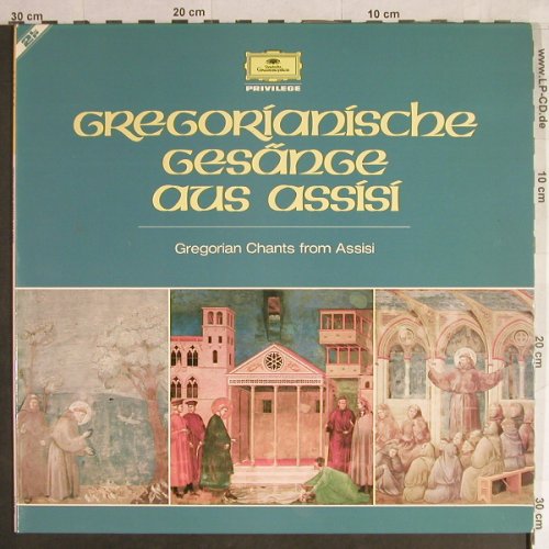 V.A.Gregorianische Gesänge Aus: Assisi, 42 Tr., Foc, Deutsche Gramophon(2726 004), D, 1966 - 2LP - L1421 - 7,50 Euro