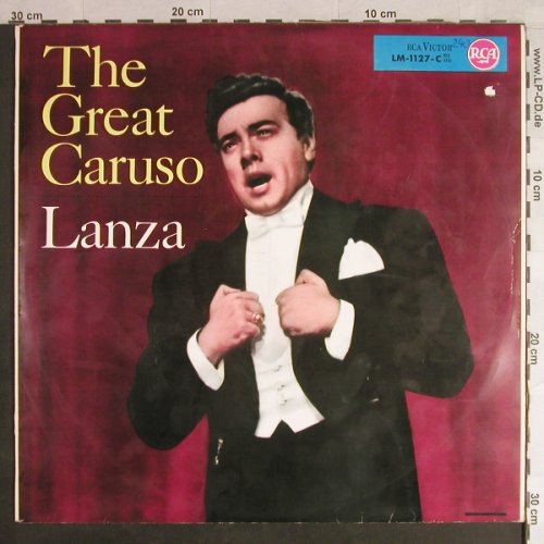 Lanza,Mario: The Great Caruso, m-/vg+, woc, RCA Victor(LM-1127-C), D,  - LP - L1430 - 6,00 Euro