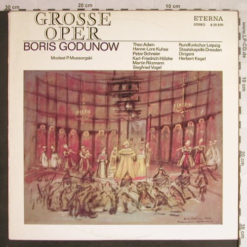 Mussorgsky,Modest: Boris Godunow-Querschnitt, Eterna(8 25 970), DDR, 1971 - LP - L1431 - 5,00 Euro