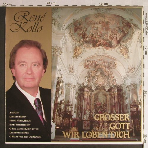 Kollo,Rene: Grosser Gott Wir Loben Dich, Polydor(841 241-1), D, 1989 - LP - L1440 - 6,00 Euro