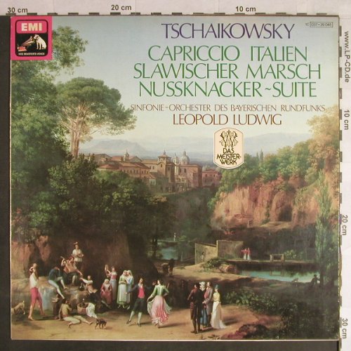 Tschaikowsky,Peter: Capriccio Italien/SlawischerM./Nußk, EMI(037-29 045), D,  - LP - L1473 - 5,00 Euro