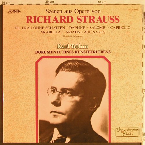 Strauss,Richard: Szenen aus Opern von, Foc, Acanta(DE 23.280/81), D, Mono,  - 2LP - L1478 - 9,00 Euro