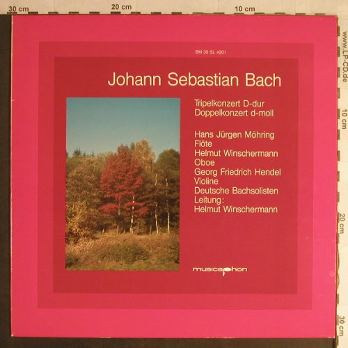 Bach,Johann Sebastian: Tripelkonzert D-dur, Doppelk.d-moll, Musicaphon(BM 30 SL 4201), D,  - LP - L1580 - 7,50 Euro