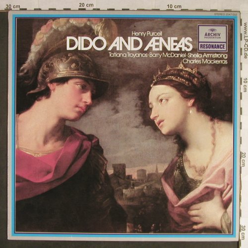 Purcell,Henry: Dido and Aeneas, Archiv Resonance(2547 032), D, Ri, 1968 - LP - L1757 - 6,00 Euro