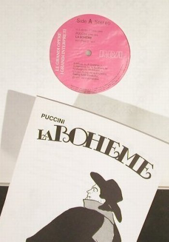 Puccini,Giacomo: La Boheme,Box, Libretto, RCA(VLS 45760 EX), I,  - 2LP - L1780 - 9,00 Euro