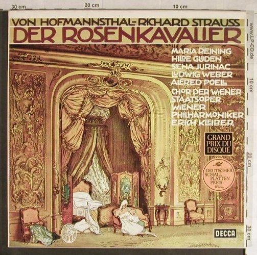 Strauss,Richard: Der Rosenkavalier, Box, Decca(6.35001), D, Ri, 1954 - 4LP - L1788 - 20,00 Euro