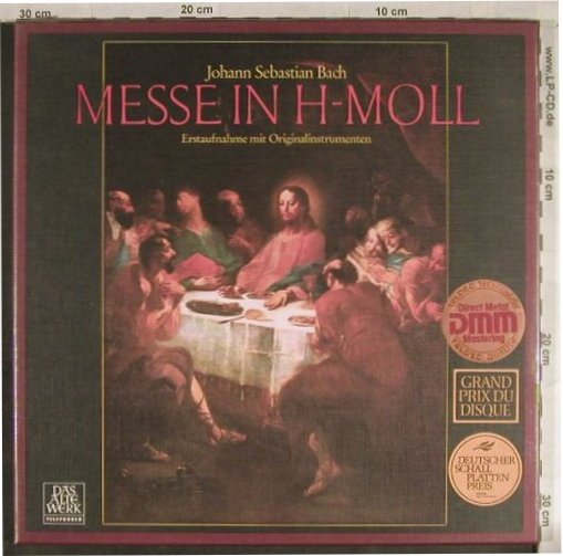Bach,Johann Sebastian: Messe In H-Moll, Box, Ri, FS-New, Telefunken(6.35019 FK), D,  - 3LP - L1833 - 25,00 Euro